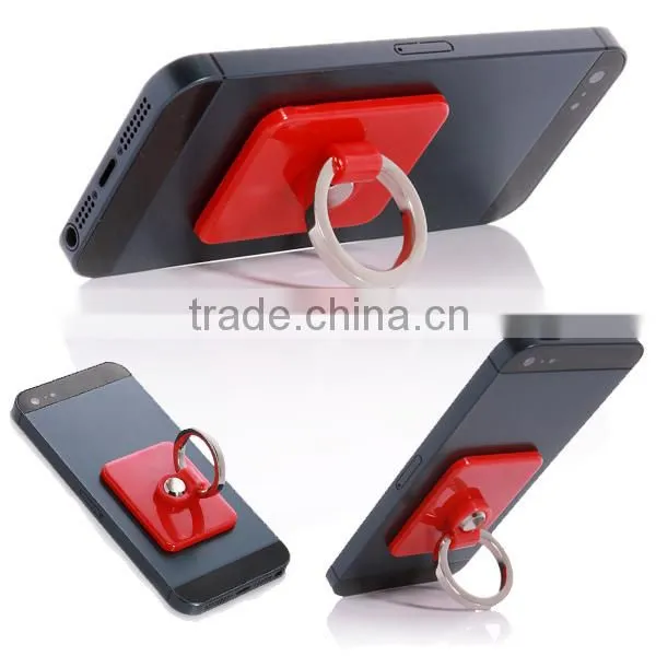 Mobile Bracket Phone Accessory Smartphone And Car Metal Holder 360 Degree Finger Ring Kickstand Smartphone Stand Holder