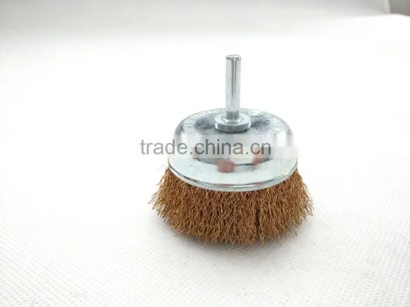 DIY-Cup brushes with shank, diameter 63mm or 2 1/2"