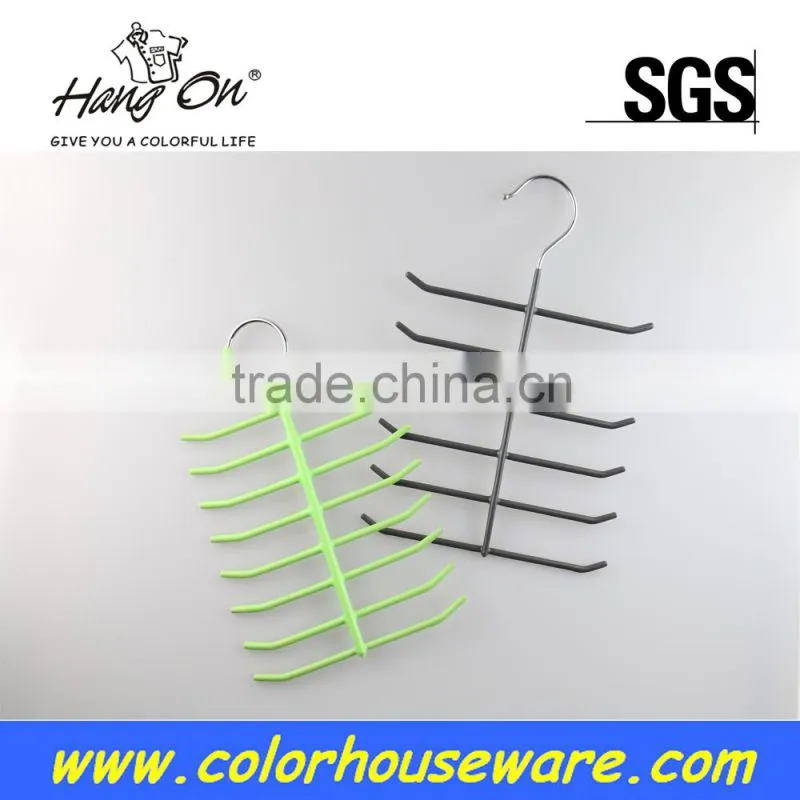 Fancy metal hanger for tie