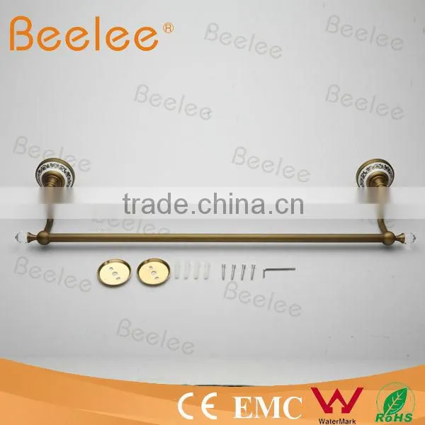 bathroom accessories gold plated towel rack