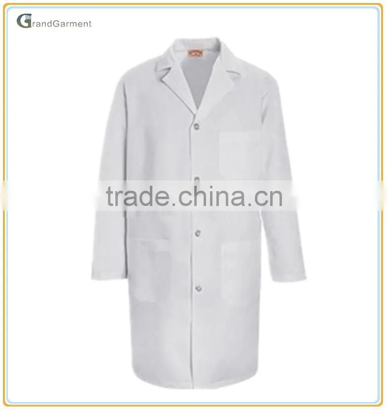 Wholesale Anti-Bacterial Medical Lab Coat/Hospital Uniform Chinese Manufacturer