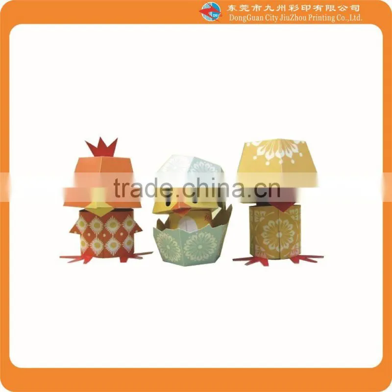 2015 Hot sale DIY Paper cute cartoon toys