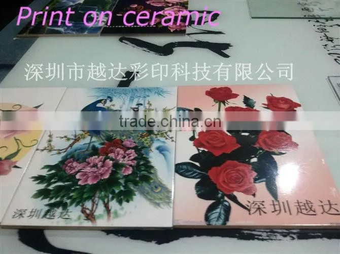 YD-A1 high resolution flatbed ceramic printer/ceramic printing machine