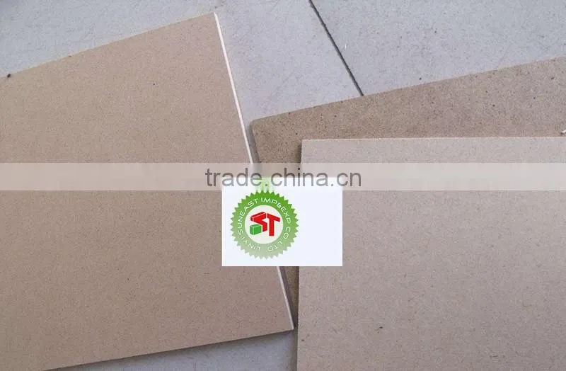 18mm plain MDF/raw smooth MDF/medium density fibreboard/MDF boards