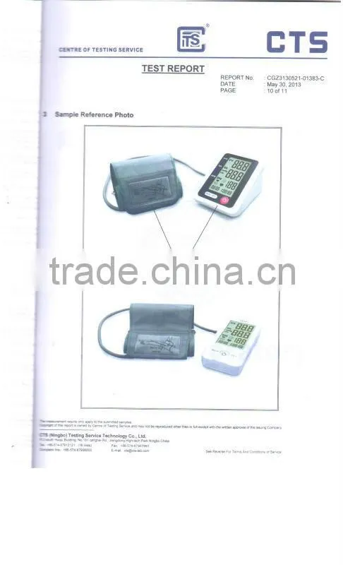 Auto-Reading Blood Pressure Monitor Arm type with memory
