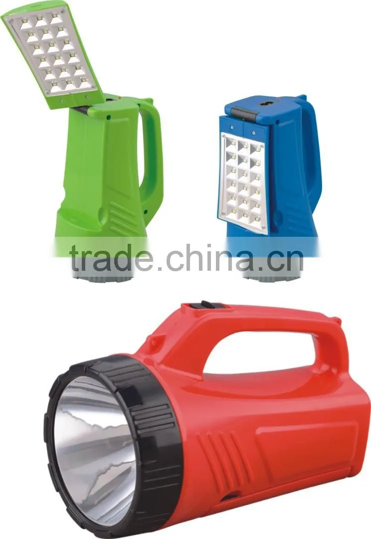 3W multi-function powerful rechargeable LED torch