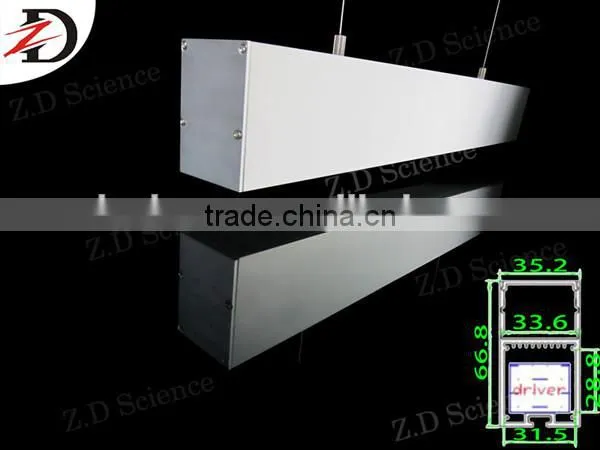 AP06 Big Size Aluminum Extruded Profiles LED Strip Light for Pendant Lights Use
