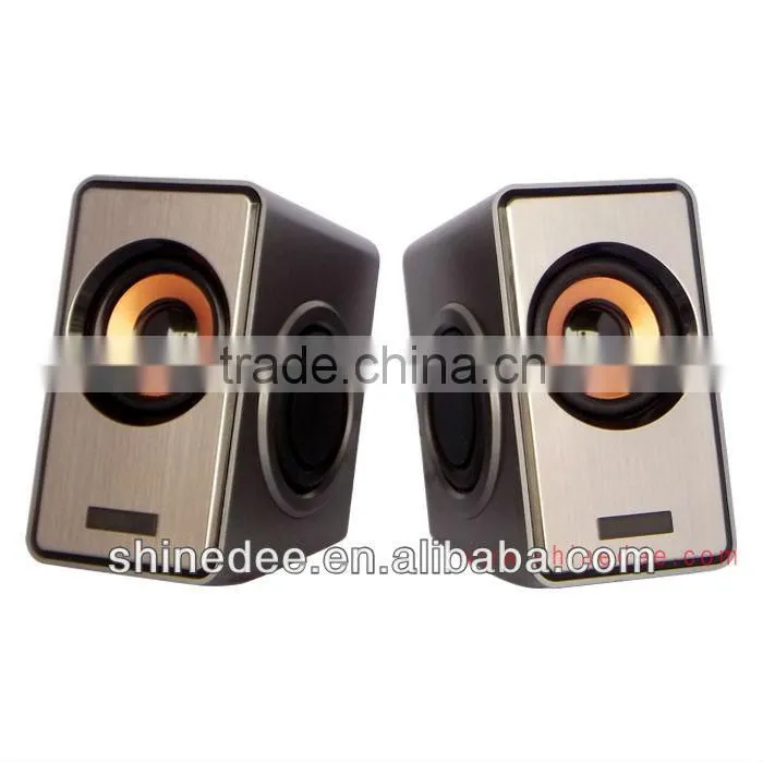 2.0 computer speaker heavy bass,professional speaker