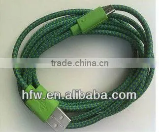 low price colored micro usb cable