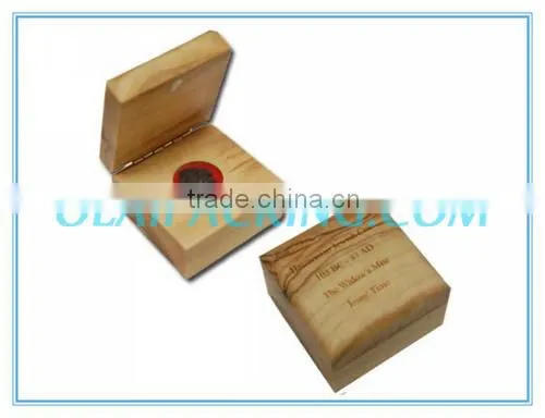 2015 New fashion Wooden Book Shape Gold Coin Box