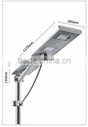 YANGFA Smart sensors solar pv led street light AS01 30W
