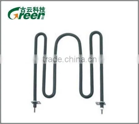 Heating element for oven and barbecue