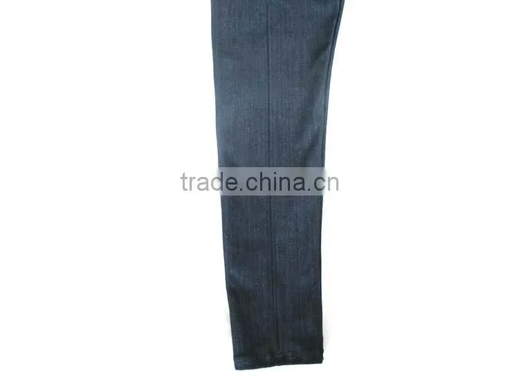 Hot Sell top quality lady's Waist jeans leggings for online shipping