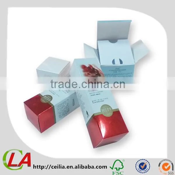 Environmental Paper Printed Custom Design Cosmetic Box