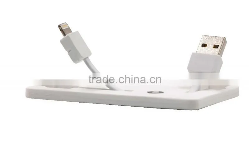 Newest Ultra Slim Power Bank,Credit Card Power Bank 1500mAh for Smartphone