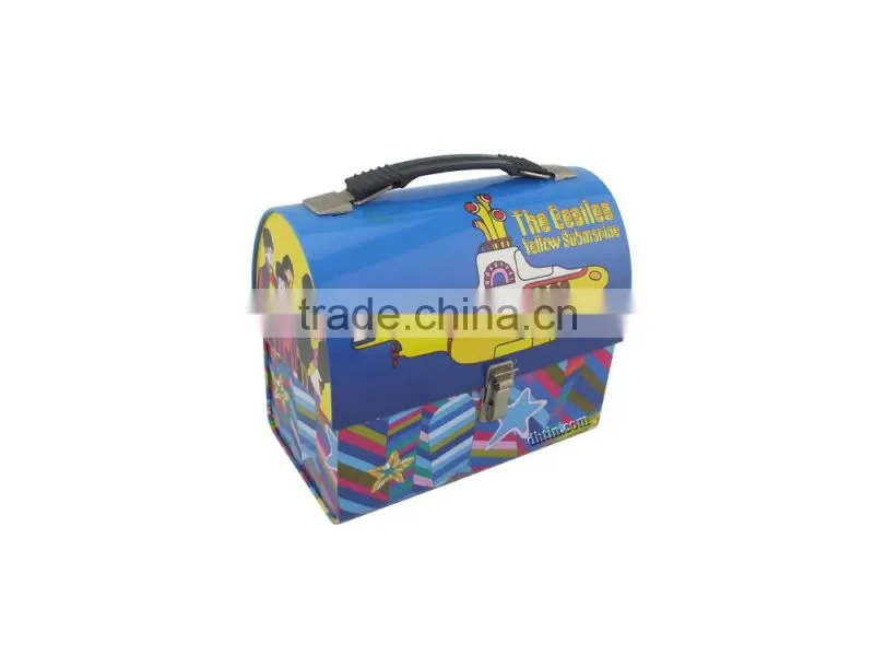 dome lunch box, dome metal box, dome container