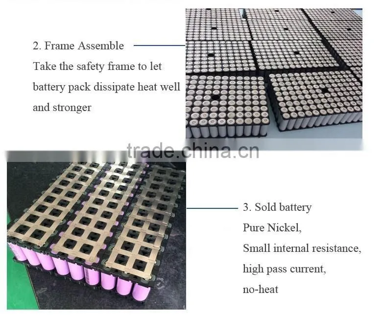 E-bike lifepo4 battery battery pack 36V 15ah for ebike with Free BMS