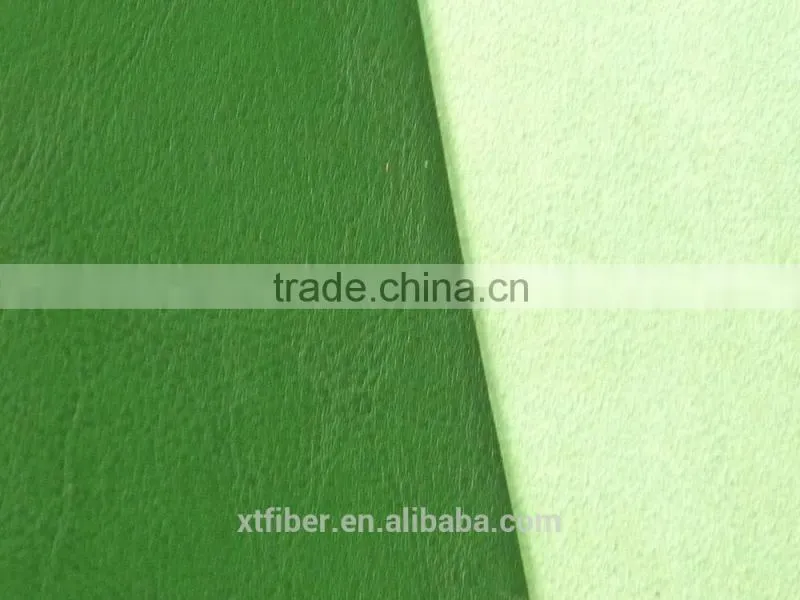Twotone pu microfiber leather for shoes