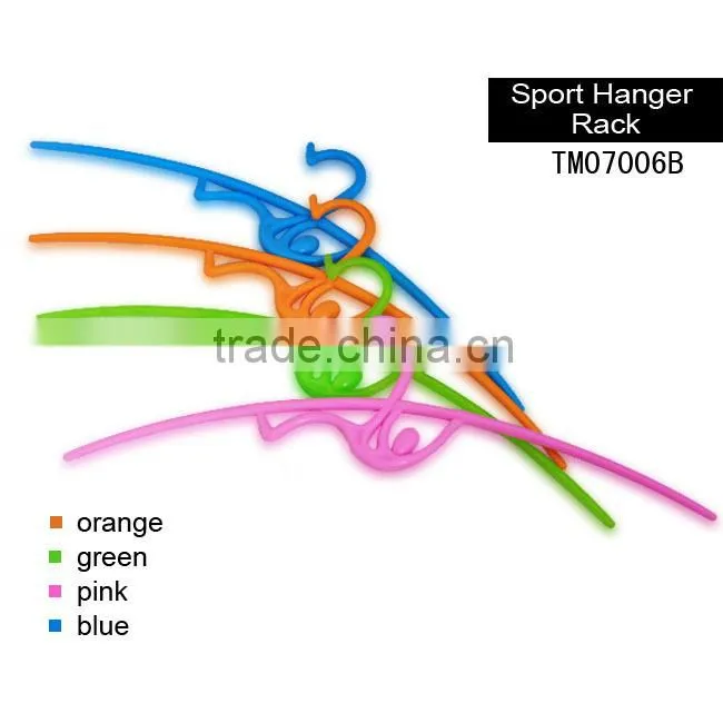 Plastic recyled vics hanger fancy clothes hanger