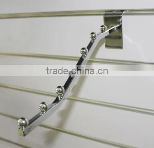 Slatwall accessories hooks for clothing display