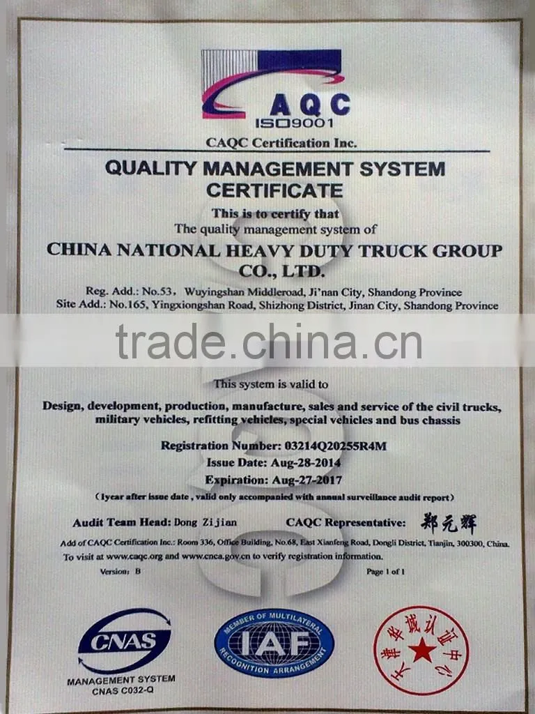china heavy duty mining dumper truck 6*4 ZZ5707S3640AJ