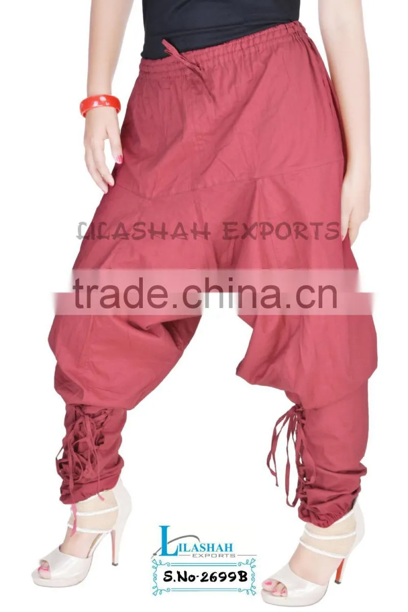 2699B Cotton Alibaba Pants Supplier trousers cotton sports wear pants yoga pants trousers jaipur manufactor