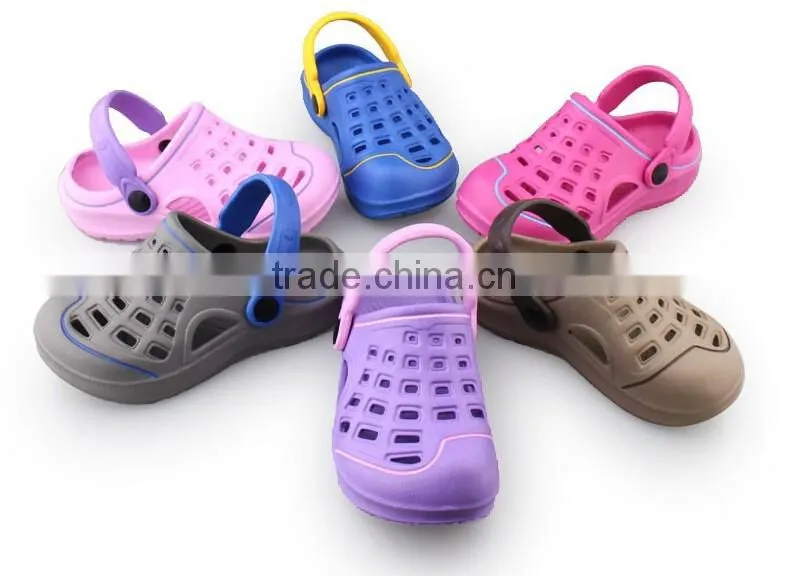 2016 Children hole shoes new baby girls sandals kids summer beach slippers clogs Garden shoes