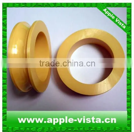Zirconia guide pulleys/ceramic U grooved wire drawing pulley