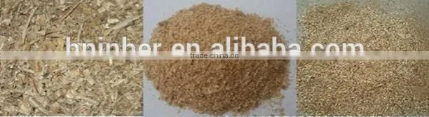 200-4000kg/h wood crusher machine price