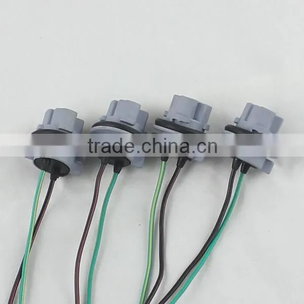 china supplier 7440 Bulb Socket Brake Turn Signal Light Harness Wire LED Pig Tail Plug 992 T20