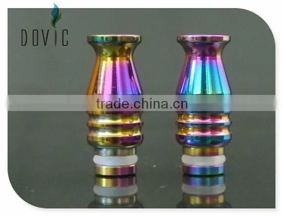 Dovic various styles stainless steel drip tips rainbow drip tips 510