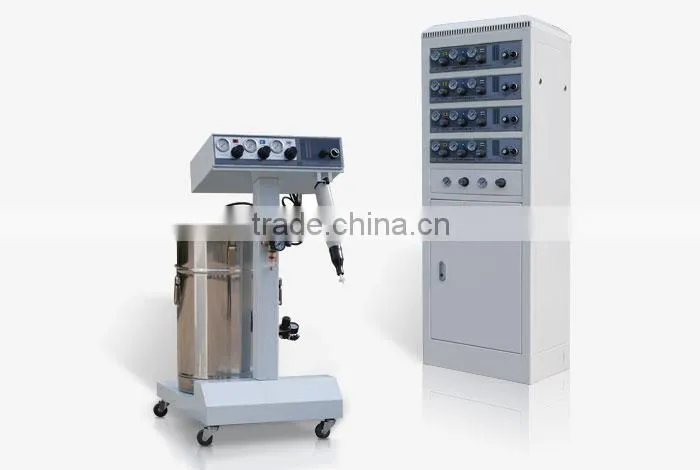 Lab powder coating spray gun