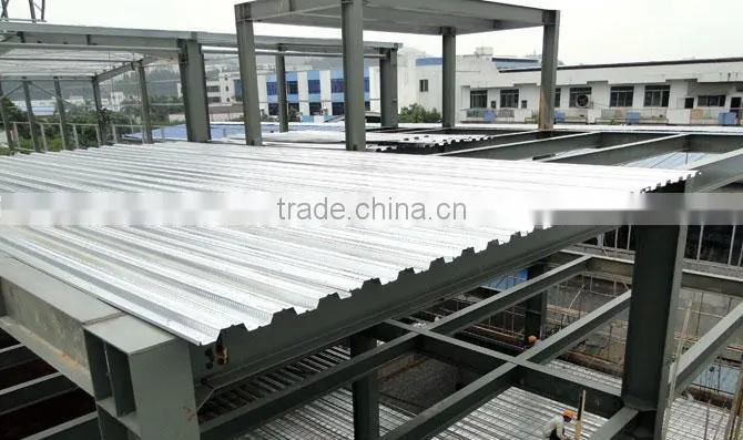 Floor Decking Panel Cold Roll Forming Machine,1.2-2.0mm GI Steel