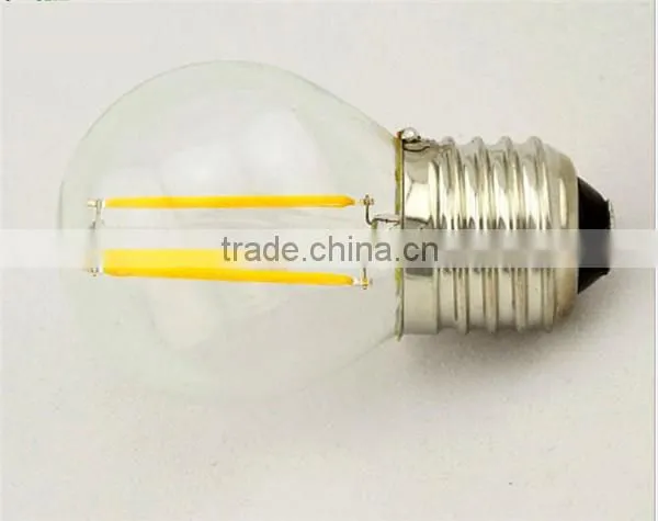 Very Welcome Vintage LED Filament Lamp G45 P45 E14/E12 E26/27 4W 2W Dimmalbe Bulbs