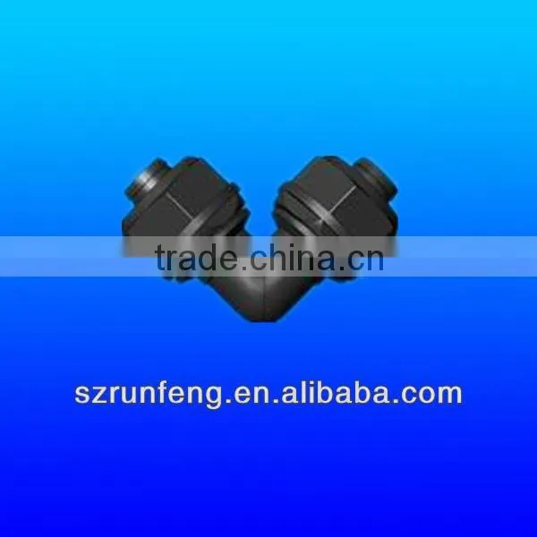 Plastic pipe fittings elbow