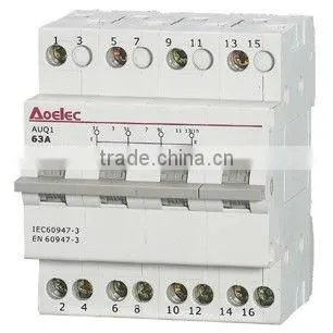 AUQ1 din rail mounting 16A Changeover Switch