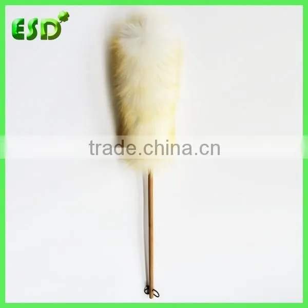 ESD Cleaning Tools 26'' Long Handle Sheep Wool Duster