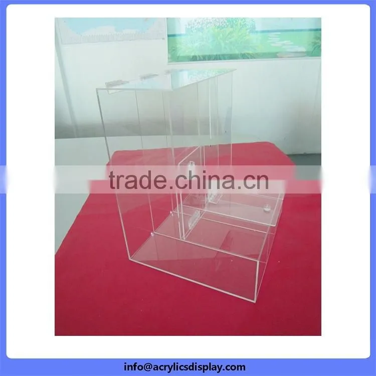 Durable competitive acrylic candy box for kiosk