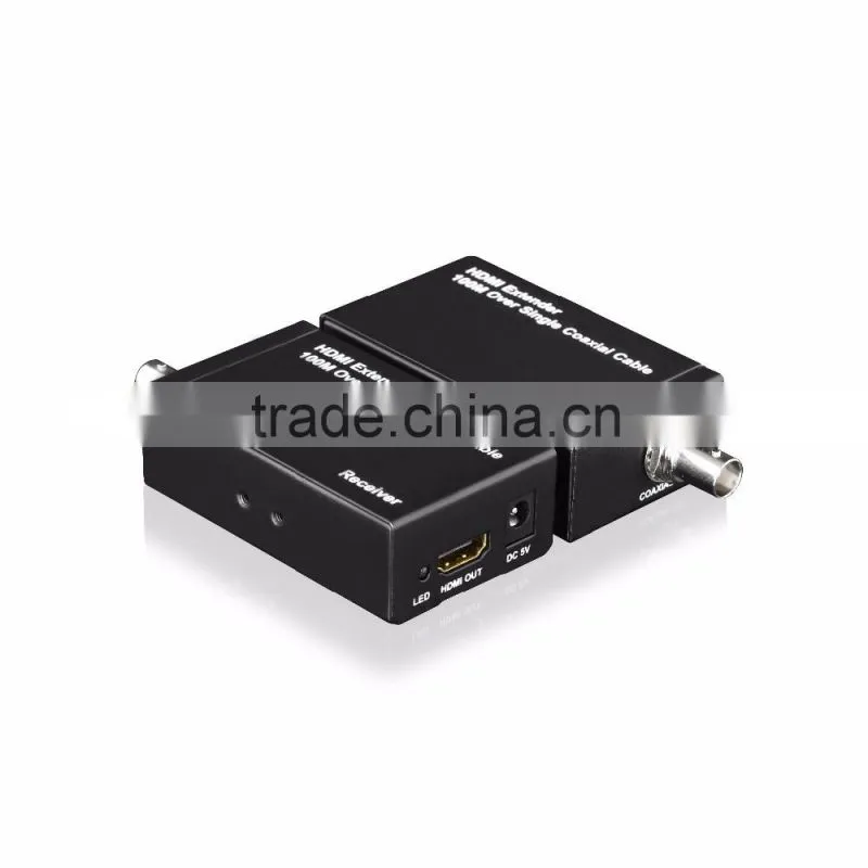 China supplier HDMI extender over single 100m 328fe coaxial cable for hot video player