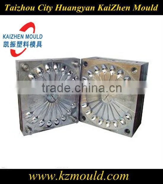 2014 high polish plastic spoon molding