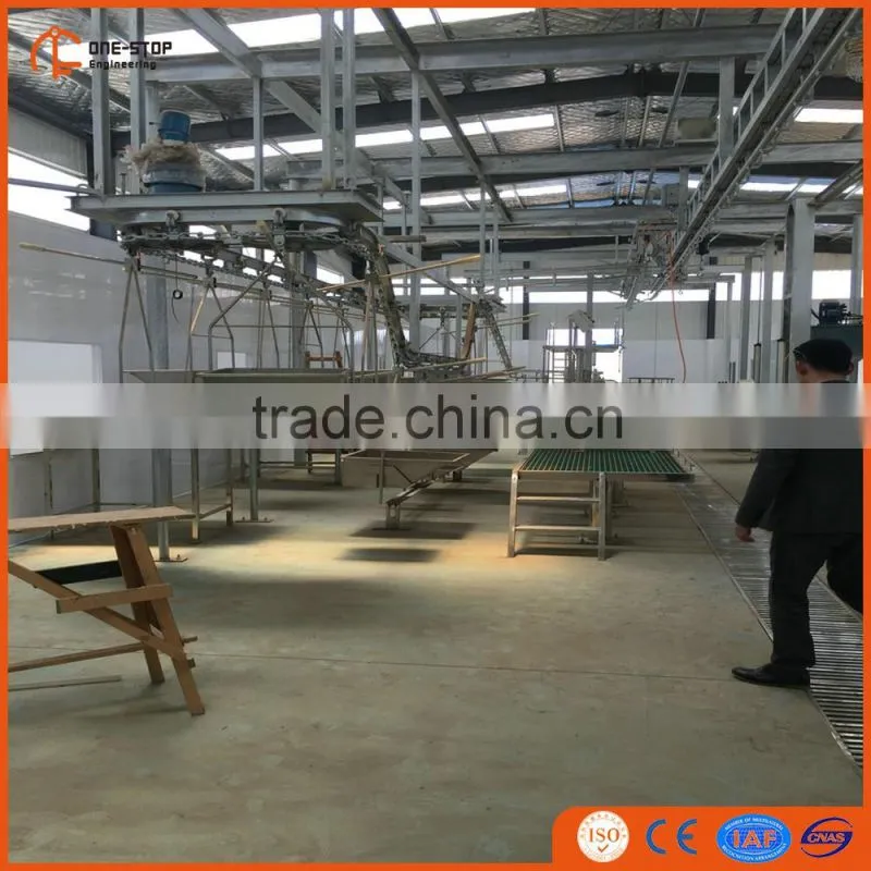 complete slaughterhouse machinery for cattle
