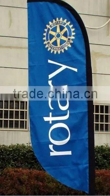 custom polyster flying flag printing