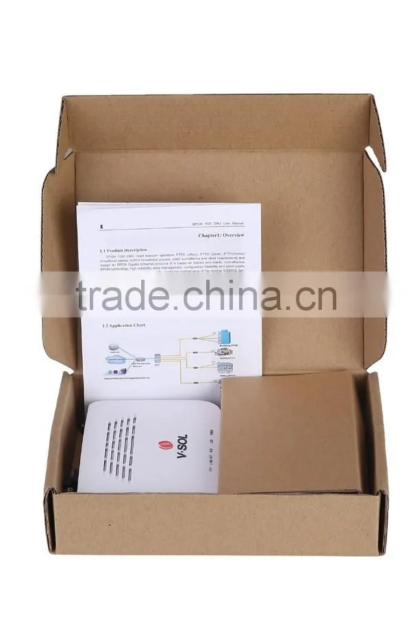 CE Certificated Professional FTTH ONU with 1GE EPON