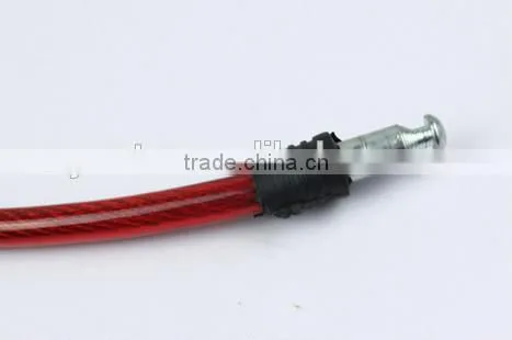 Outdoor lock anti-theft lock mountain bicycle cable lock