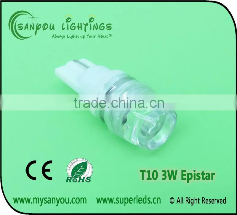 led automotive light 12V Canbus T10 194 3SMD
