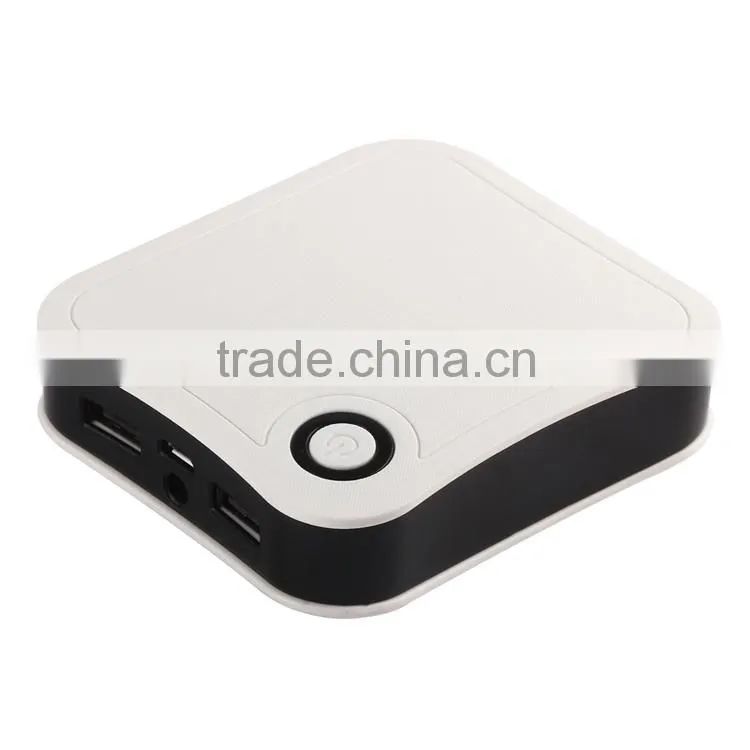 big capacity Dual USB mobile phone power bank charger 10400mah
