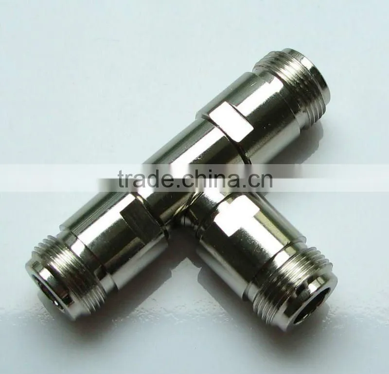 TNC male crimp connector 01 for cable, RF connector, Coaxial connector end 08