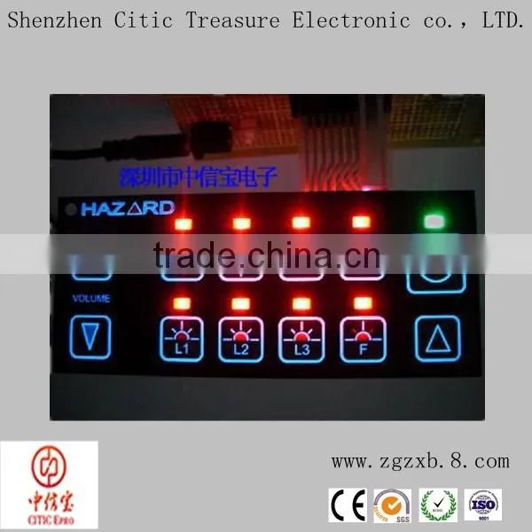 Colorful Push Button Silicon Rubber Keypads For Remote Control