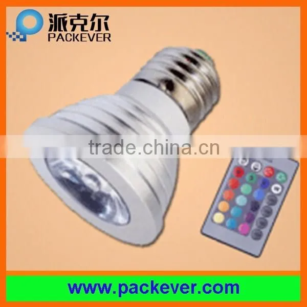 2 years warranty AC 110V 220V 5W G5.3 RGB LED spotlight