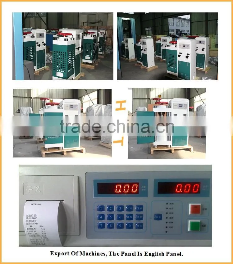 Masonry cement concrete compressive strength testing machine | compressive strength testing machine